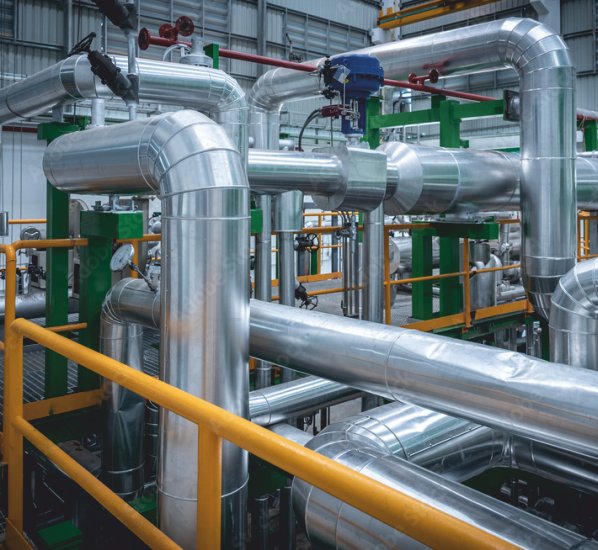 Puff Pipe Line Insulation